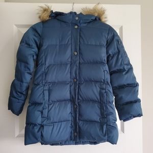 Gap Girls Down Puffer Jacket Coat , Size M Plus (8/9)